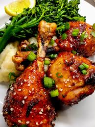 Sticky Ginger Teriyaki Chicken Lollipops — I Can Eat That