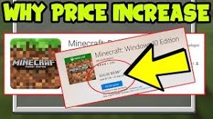 Why Minecraft Pe 1 0 Price Is Increasing Will Minecraft Pocket Edition Price Rise Mcpe 1 0 Youtube