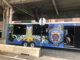 It does not include the cost of building the booth or any other costs with appearing at the show. Why Cops Are Driving A Game Truck Around New York City