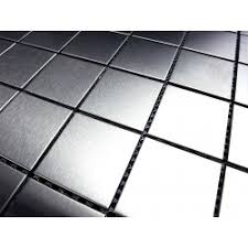 5 tile samples for $5 (free shipping) details. Sample Of Stainless Steel Mosaic Splashback Kitchen Regular 48