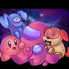 Crossover Entre Kirby Y Among Us Amongus Amongusfanart Fanart Digitalart Digital Pink Kirby Ni In 2020 Hipster Wallpaper Cute Art Fan Art