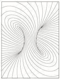 Tubing optical illusions op art coloring pages for adults. Coloring Pages