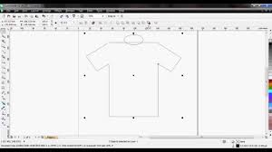 Untuk memudahkan membuat pola, gunakan garis bantu, seperti dibawah ini 4. Tutorial Coreldraw Cara Membuat Desain Kaos Youtube