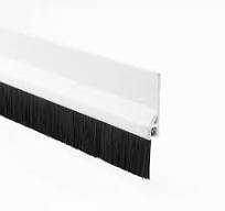 DQ-PP Deurafdichting, aluminium, 98 cm, wit, zelfklevend, stripborstel,  vloerafdichting met borstel, afdichtborstel, borstellijst : Amazon.nl:  Klussen ...