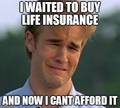 When You Put Off Buying Life Insurance Starbucks Memes Super Funny Memes Funny Memes