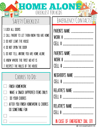 Home Alone After School Is Your Child Ready Kids Schedule Kids Behavior Charts For Kids