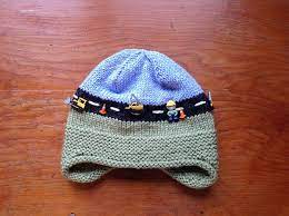Ravelry Tatankagirl S Work Zone Garter Ear Flap Hat For Ethan Ear Flap Hats Flap Hat Ear Flap