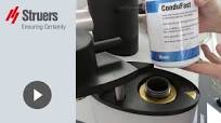 Hot Mounting: How to achieve a hot mounting press with Struers consumables  and equipment