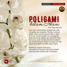 Assalamualaikum w.b.t., umum mengetahui, poligami adalahharus hukumnya. Info Muslimah Jember Poligami Dalam Islam