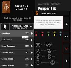 You can start your build randomly or manually, activate a free mode and a new complete feature allow the completion of the builds. X Wing 2 0 Squad Builder Has Arrived From Hyperspace