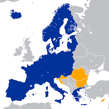 The schengen area consists of 26 countries and covers nearly all of mainland europe, with those countries that fall within the schengen area listed here. Schengen Area Wikipedia