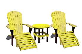 Our outdoor furniture and accessories are designed and built to last for years in even the. Leisure Lawns Sports Team Outdoor Poly Furniture Set From