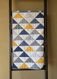 Glad that you like it. Quilt Blanket Throw Boy Navy Blue Gray Mustard Gold Etsy Quilt Sewing Patterns Quilts Throw Quilt