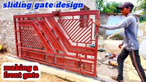 The contemporary front gate designs are not simply appealing but are kept secure and protected from the robbers. Sliding Gate Design Main Gate Design Gate Design Ideas Front Gate Design 2020 Youtube