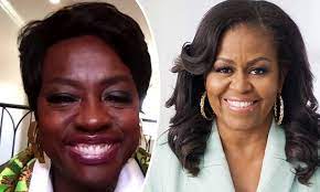 Viola Davis Says She S Been In Frequent Contact With Michelle Obama As She Prepares To Play Her Daily Mail Online