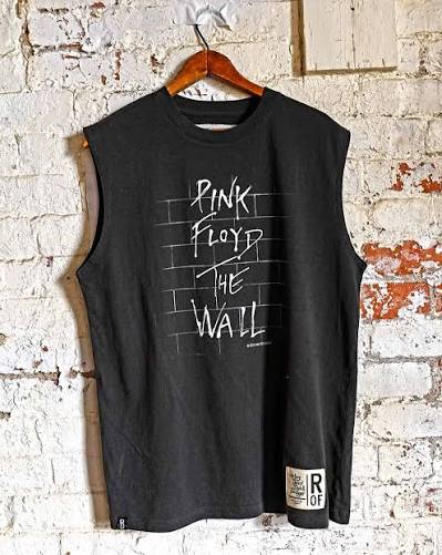 Pink Floyd The Wall Black Muscle Tee XL / Vintage Black
