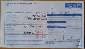 Bedanya hanya jika slip penyetoran biasanya berwarna biru. 20 Contoh Slip Setoran Bank Bri Info Dana Tunai