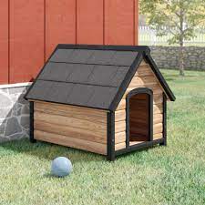 Plenty of prefab dog houses or diy kits exist and if you feel comfortable with building or assembling one, that's always an option. Archie Oscar Mickie Country Lodge Dog House Reviews Wayfair