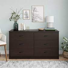 Its six drawers have plenty of room for clothing and any other bedroom items you need to store neatly out of sight. Mainstays Classic 6 Drawer Dresser Espresso Finish Walmart Com Walmart Com