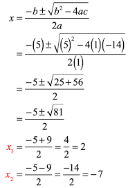 22 solve a formula for a specific variable. Solving Quadratic Equations By The Quadratic Formula Chilimath