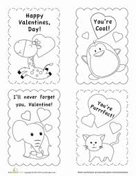 Download and save the pdf file and you can print later. Valentine S Day Card Templates Worksheet Education Com In 2020 Valentine Card Template Valentines Day Card Templates Valentine S Cards For Kids