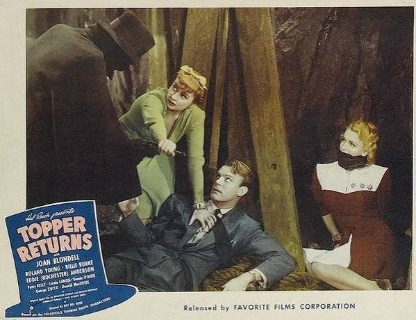 MOVIE REVIEW — Topper Returns [1941] - S M Revolinski - Medium