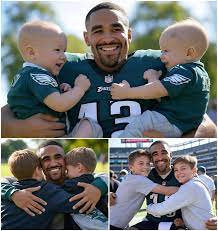 15 years ago, Jalen Hurts rescued two abandoned twin boys – 15 years later,  they returned with a shocking surprise! Jalen Hurts, he is one of the  famous NFL stars of the