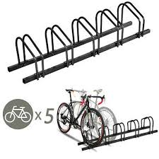 5 Bicycle Floor Parking Rack Stand Mtb Road Bike Indoor Nook Garage Storage Ebay In 2020 Bicycle Stand Bicycle Storage Garage Storage Organization