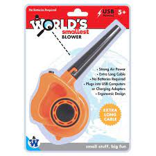 World S Smallest Usb Powered Toys Mini Working Tools And Appliances Blower 35594040156 Ebay Small World Blowers Usb Design
