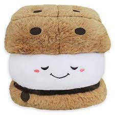 Squishable Mini S More Toy In Brown Bed Bath Beyond In 2021 Food Pillows Plush Cute Stuffed Animals