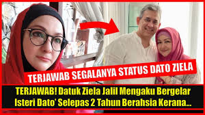 Kenapa ziela masih pilih suami orang. Terjawab Datuk Ziela Jalil Mengaku Bergelar Isteri Dato Selepas 2 Tahun Berahsia Kerana Youtube