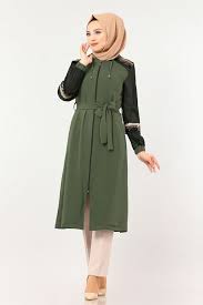 modaselvim kap pul detay kapsonlu kap 6041mm216 haki moda stilleri gomlek elbise kiyafet