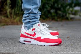 Nike Air Max 1 Ultra Moire White Red On Feet Review Nike Air Max Nike Air Nike Shoes Women