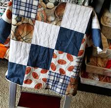 Your toddler should be able to get in and out of bed without assistance, but the rail should prevent your toddler from accidentally rolling out. Vintage Football Crib Bedding Suitebaby Shop