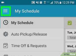 Open the settings tab and choose the personal subtab. How To Request Time Off On Hotschedules On Android 9 Steps