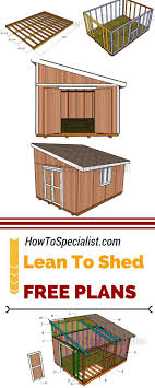 check out how to build a 12x16 lean to shed for your backyard my free 12x16 storage shed plans are ea cabane de jardin bois plans d abris plan abris de jardin