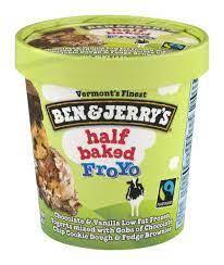 Ben Jerry S Froyo Half Baked Ben And Jerry S Ice Cream Ben And Jerrys Ice Cream
