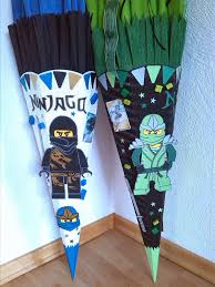 Schultute Lego Ninjago Vorlagen Schlange Schultute Selber Basteln Schultute Basteln Ninjago Schultute