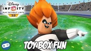 The Incredibles Disney Infinity 3 0 Toy Box Fun Gameplay With Syndrome Youtube