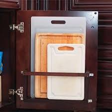 Kitchen cutting board holder storage rack. Pin On Storage And Organization