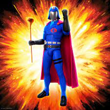 Renegades.he is a man that hides his true appearance from the general public but appears in realistic simulations as a man named adam decobray who has created a multinational company that sells nearly any form of products claiming to want to help everyone. Super 7 Ultimates G I Joe Cobra Commander Action Figure Pre Order Dorksidetoys