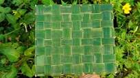 Coconut Leaf Craft | Leaves Mat | DIY mat making with Coconut leaves / palm  leaf | Leaves weaving