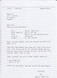 Surat lamaran kerja tulis tangan. 43 Contoh Surat Lamaran Kerja Terbaru Menarik Baik Dan Benar