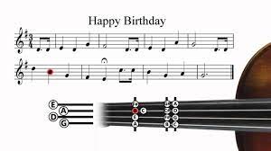 The celebrations of happy birthday actually have an origin. Happy Birthday Violin Tutorial Youtube
