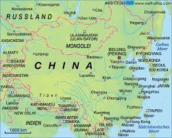 Die karte von china, dem bevölkerungsreichsten und der gesamtfläche nach viertgrößten land der eine vielfalt von landschaften ist in china anzutreffen, von ebenen und grassavannen bis hin zu. Karte Von China Land Staat Welt Atlas De