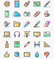 Freebie Colored Line Icons Svg Png Codrops Line Icon Book Icons Icon Design Line Icon Icon Design Inspiration Icon Design