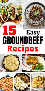 Pin On Ground Beef Recipes