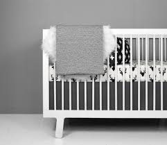 The bedding features black, red and white colors, and contains images of black deer heads and white arrows. Deer Crib Bedding Set Classic Boys Crib Bedding Sets Deer Crib Bedding Modern Baby Bedding