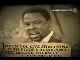 Don't forget to confirm subscription in your email. The Secret Of Blessing By Tb Joshua Youtube