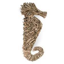 Wooden octopus décor small scale octopus art wall. Driftwood Seahorse Wall Decor Wayfair